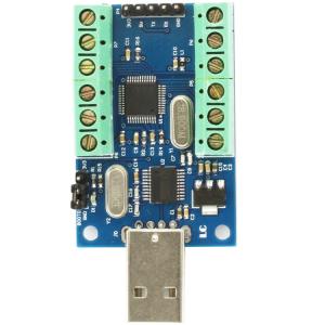 USB Interface 10 Channel 12-Bit ADC Data Acquisition STM32