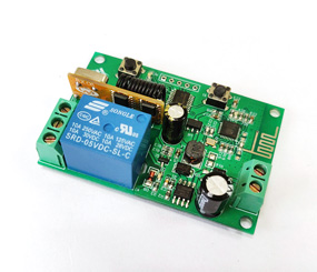 DC 8-80V 1 Channel WiFi Smart Relay Module with 433M RF