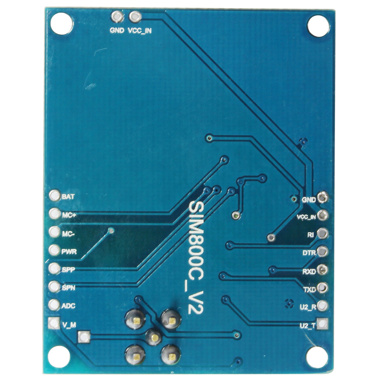 SIM800C development board quad-band GSM / GPRS module support Bluetooth / TTS / DTMF alternative of SIM900A