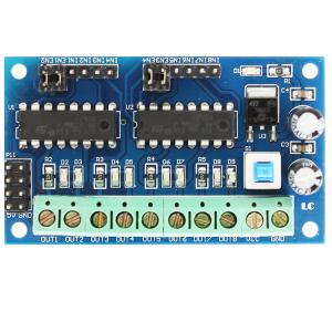 four-wheel car driver,L293D smart car driving module/H-bridge DC motor driving board  