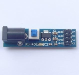 AMS1117 3.3 V power supply module with DC and switching