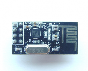 the wireless module NRF24L01+ (send material)