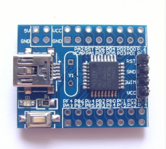 STM8S103K3T6 STM8 core board development board