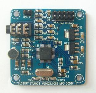 VS1003 MP3 Module On-board Microphone