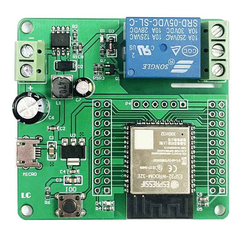 DC5-60V ESP32 single relay module development board