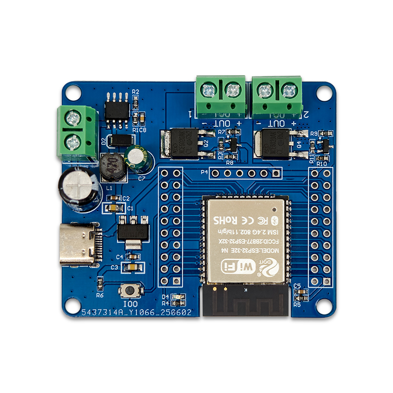 ESP32 development board dual MOS switch module DC5-60V input