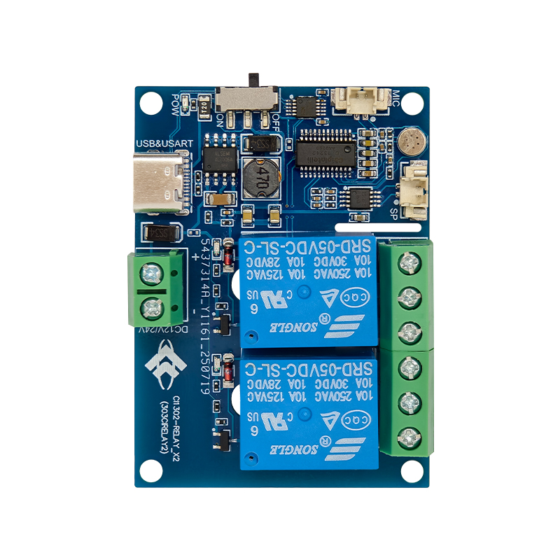 CI1302 Dual AI Voice Relay Module Offline Voice Con