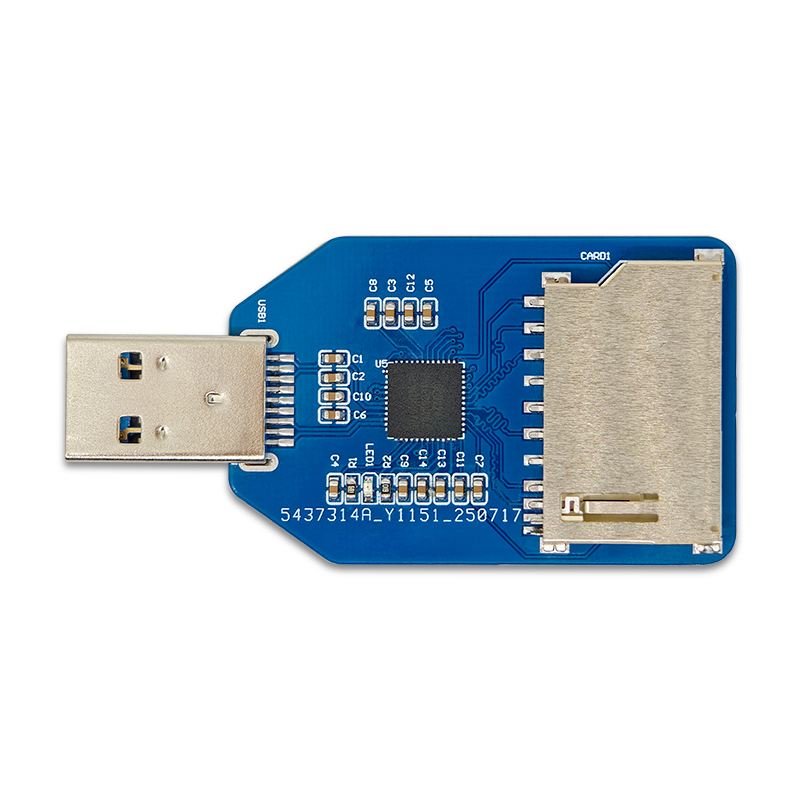 GL3224 module USB3.0 card reader dual card dual rea