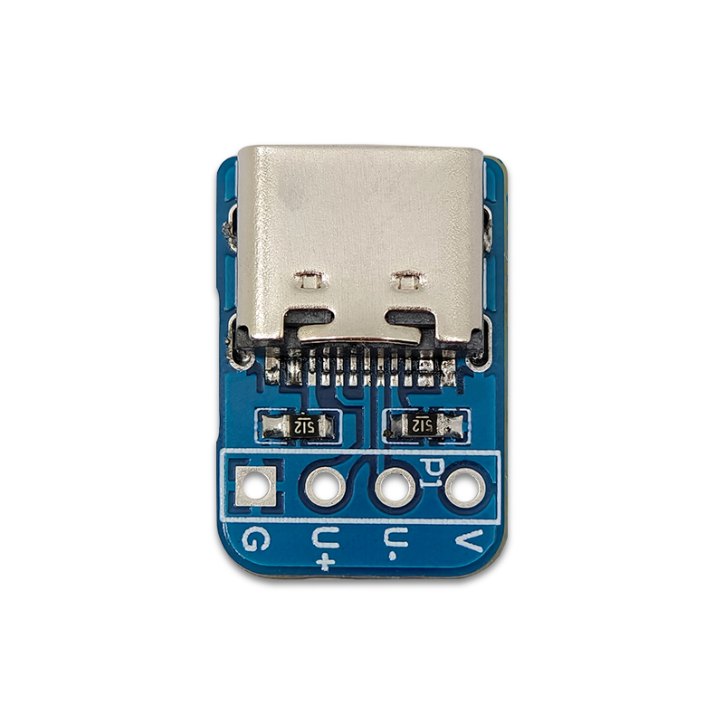 16Pin Type-C to 2.54MM Pin Header Module USB 5V Pow