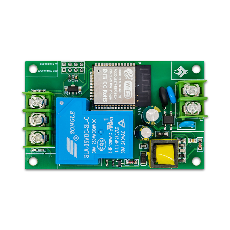 ESP32 single channel AC power 30A relay module WiFi