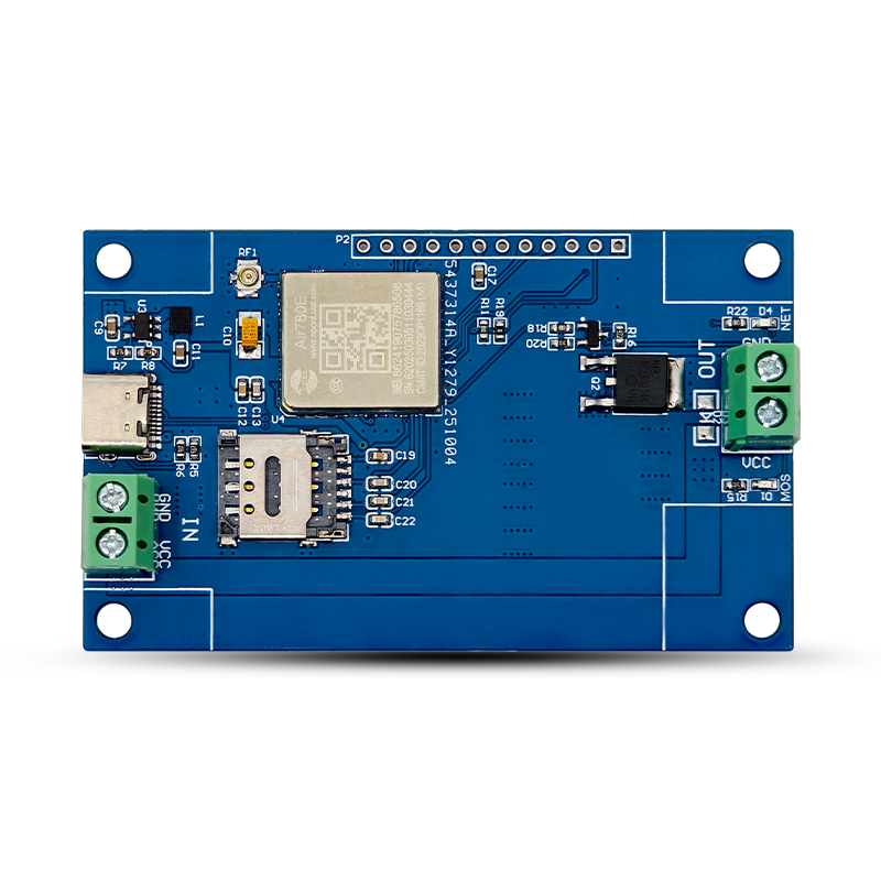 4G Connected AIR780E Single-Channel MOS Switch Module Develo