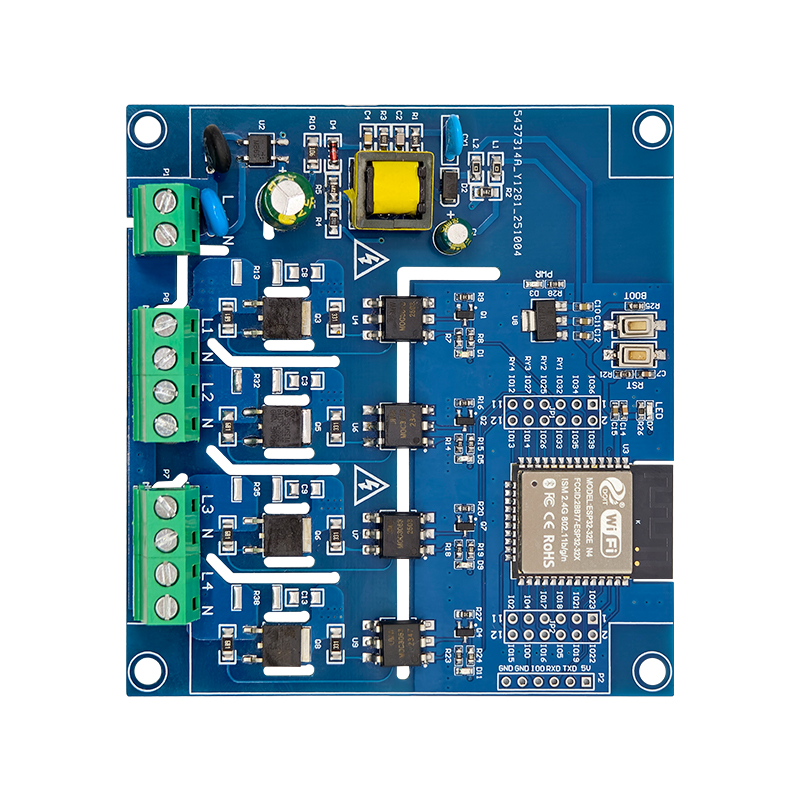 ESP32 Four-Channel BT137S SCR Switch Output Module Developme