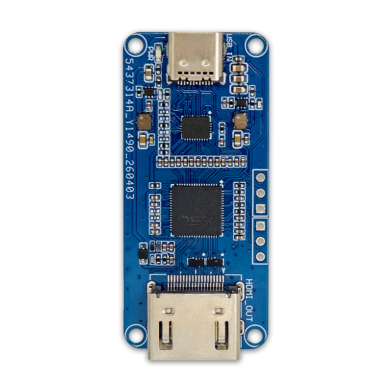 Type-C to HDMI video module for mobile phones and l
