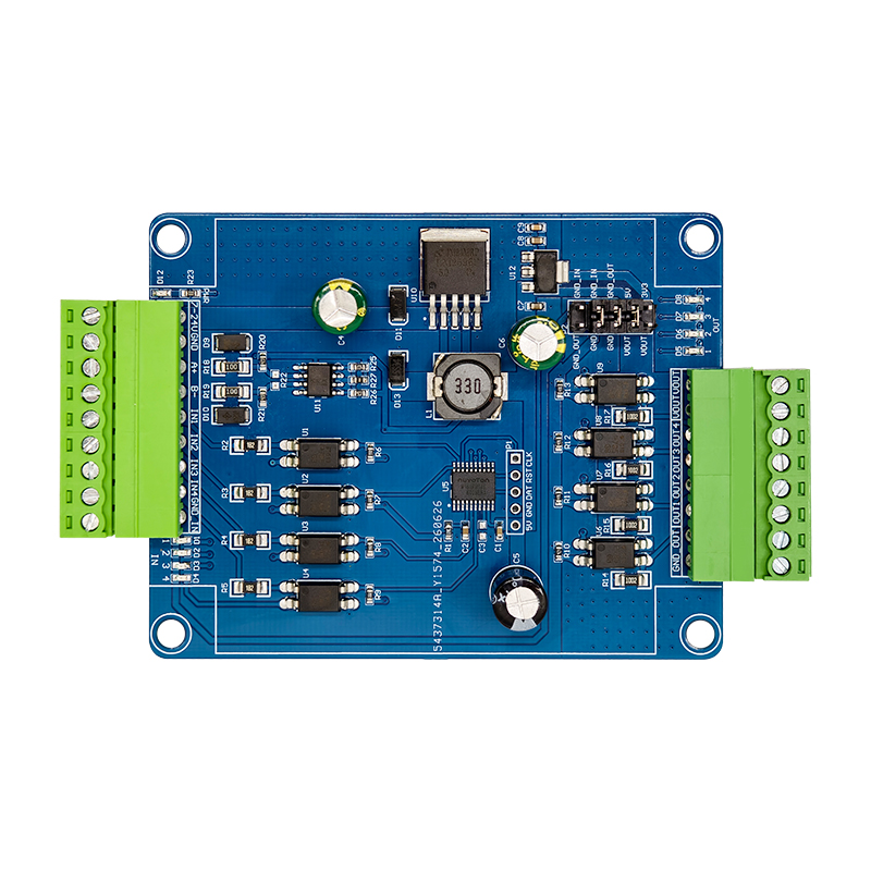 7-24V Powered Modbus RTU Four-Channel Switch Quanti