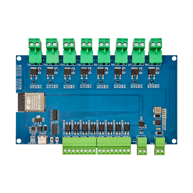 ESP32 Modbus RTU 8-Channel MOSFET Module RS485/TTL 